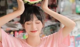 吃瓜女孩头像清新,少女头像下的甜蜜诱惑