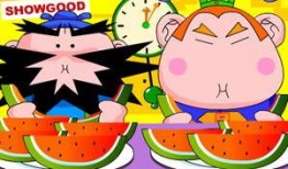 吃瓜比拼简笔画,趣味简笔画大赛精彩瞬间